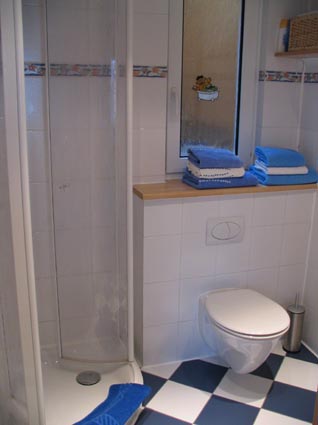 Dusche-Toilette